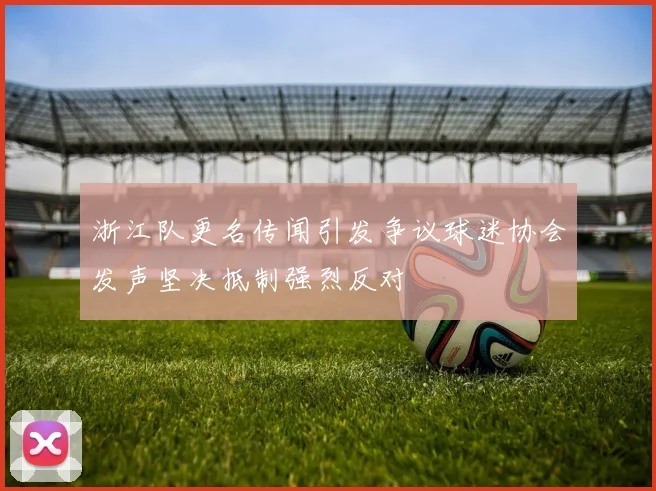 浙江队更名传闻引发争议球迷协会发声坚决抵制强烈反对